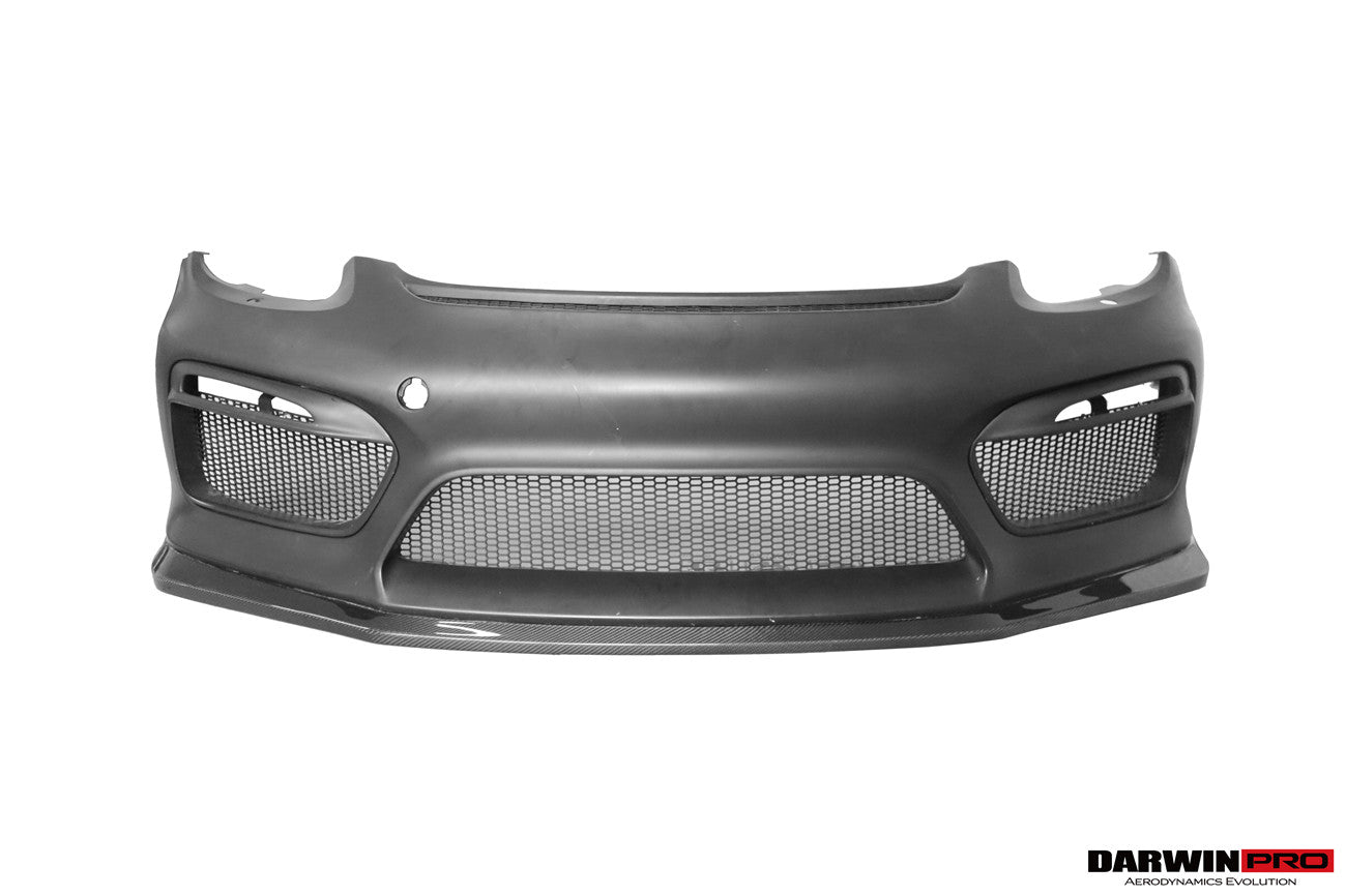 2012 - 2016 Porsche 981 Boxster & Cayman GT4 Style Front Bumper